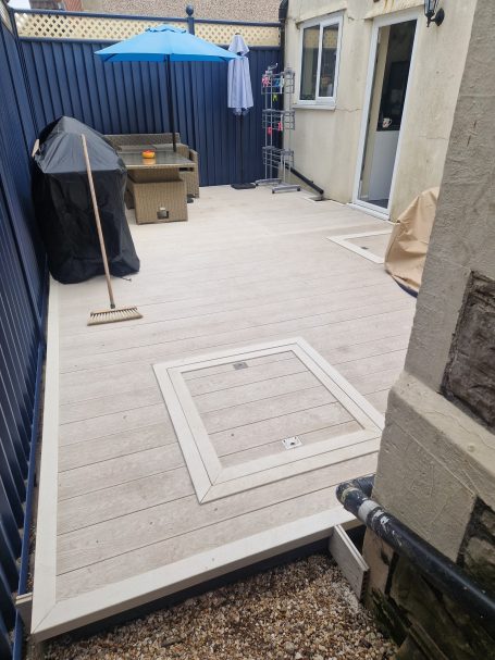 Cream Decking